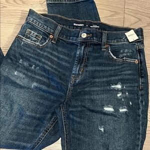 Old navy skinny relaxed denim size 2 NWT